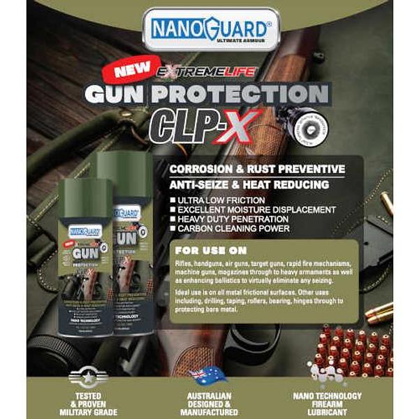 Extreme Life Gun Protection CLP-X Corrosion and Rust Preventative