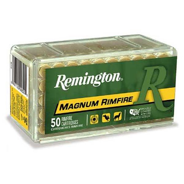 Remington 22WMR 40 Grain Jacketed Hollow Point 1910FPS (50)
