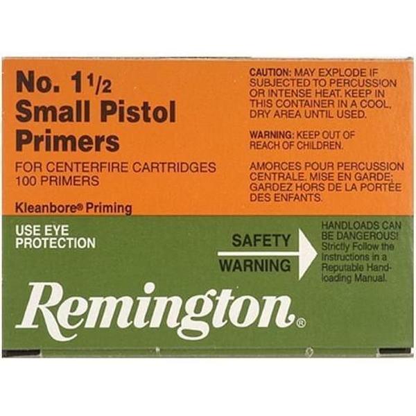 Remington Small Pistol Primers #1-1/2 (1000)