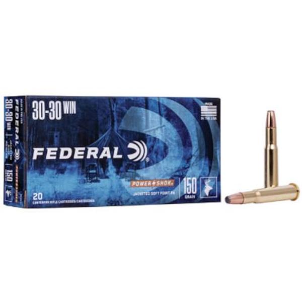 Federal 30-30WIN 150GN FN Power-Shok 2390FPS (20)