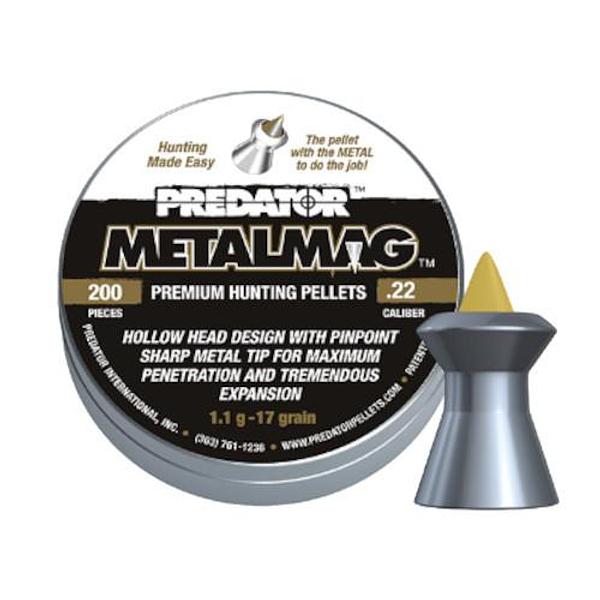 Predator Metalmag Premium 22 Calibre Air Pellets 17GN (200)