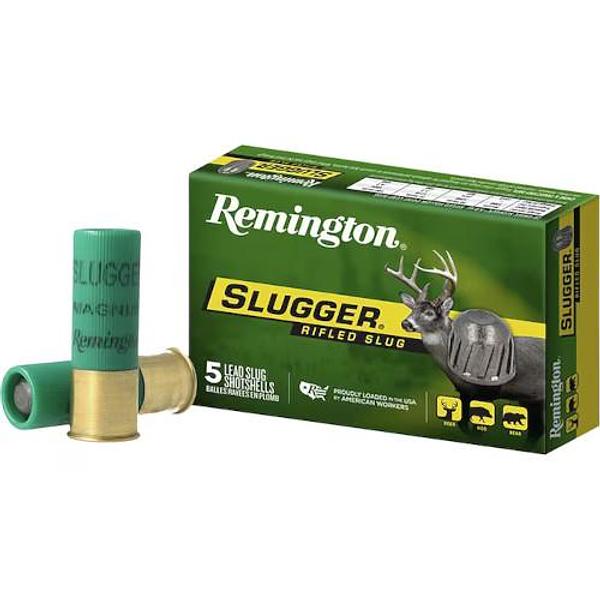 Remington Slugger 12GA 2-3/4" 1oz Rifled Slug (5)