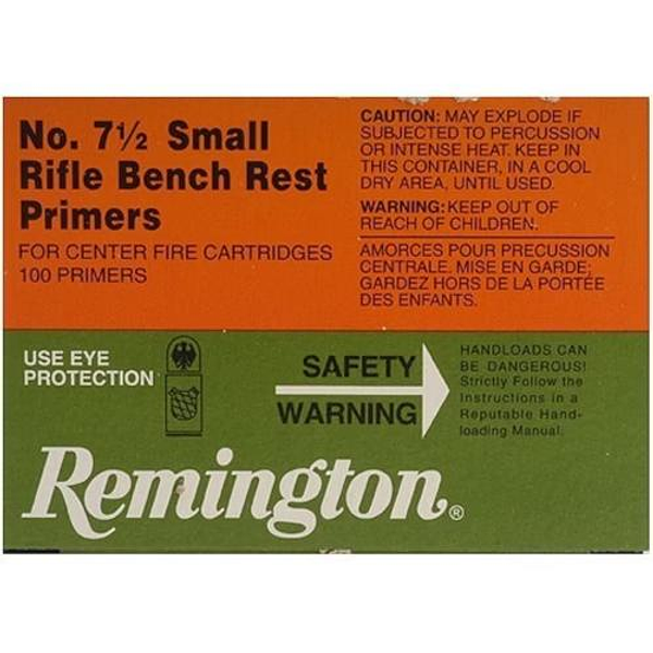 Remington Small Rifle Benchrest Primers #7-1/2 (1000)
